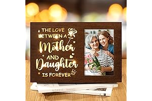 Glowing Mom Picture Frame with Night Light - 4X6 Photo