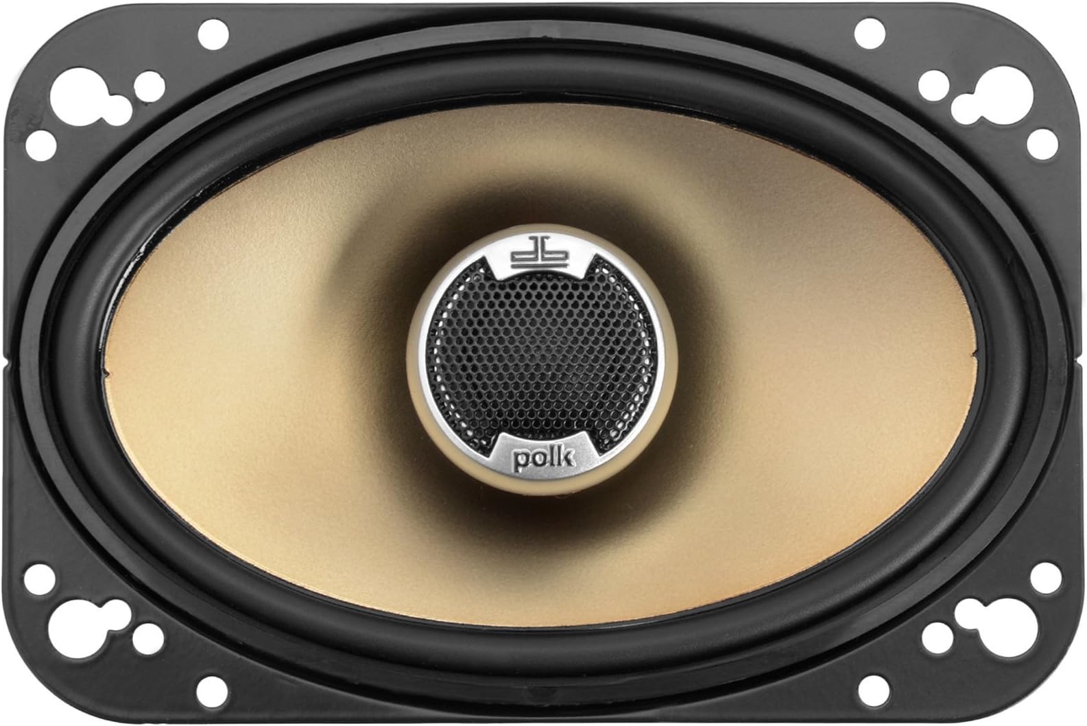 DB461 4-by-6-Inch Coaxial Speakers (Pair, Black)