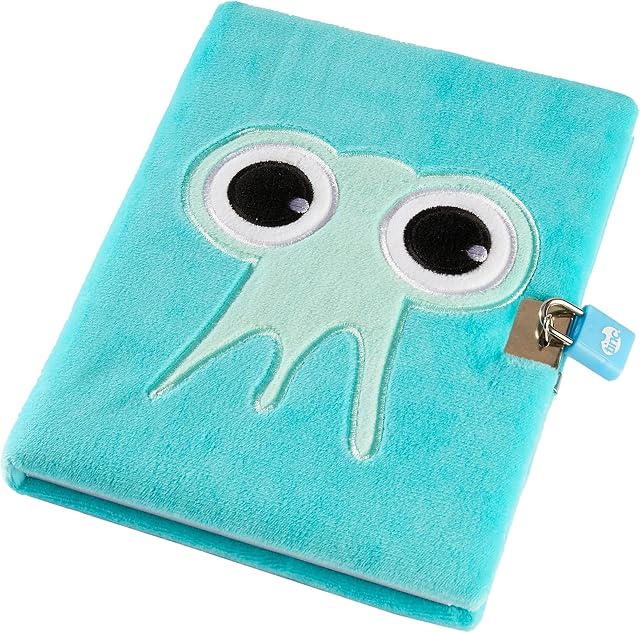Tinc SGJOURBL A5 Snuggly Soft Touch Lockable Journal - Blue