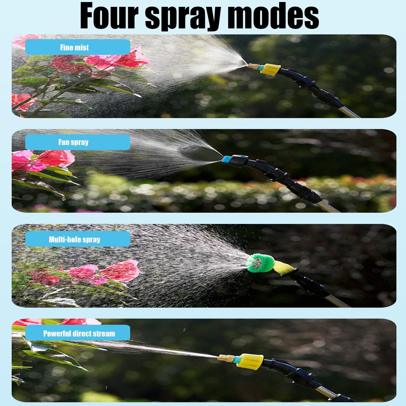 Spruzzatore Elettrico Da Giardino Per Innaffiamento Piante 5 Litri | Spruzzatore Antigoccia Da Giardinaggio Per Proprietari Agricoltori Pulitori Paesaggisti Terrazzo Giardino Fattoria Campeggio