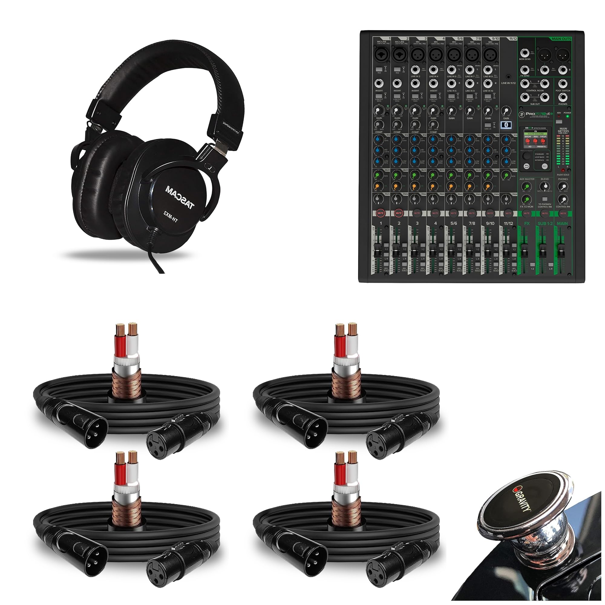 Amazon.com: Mackie ProFX12v3+ 12-Channel Mixer with Effects
