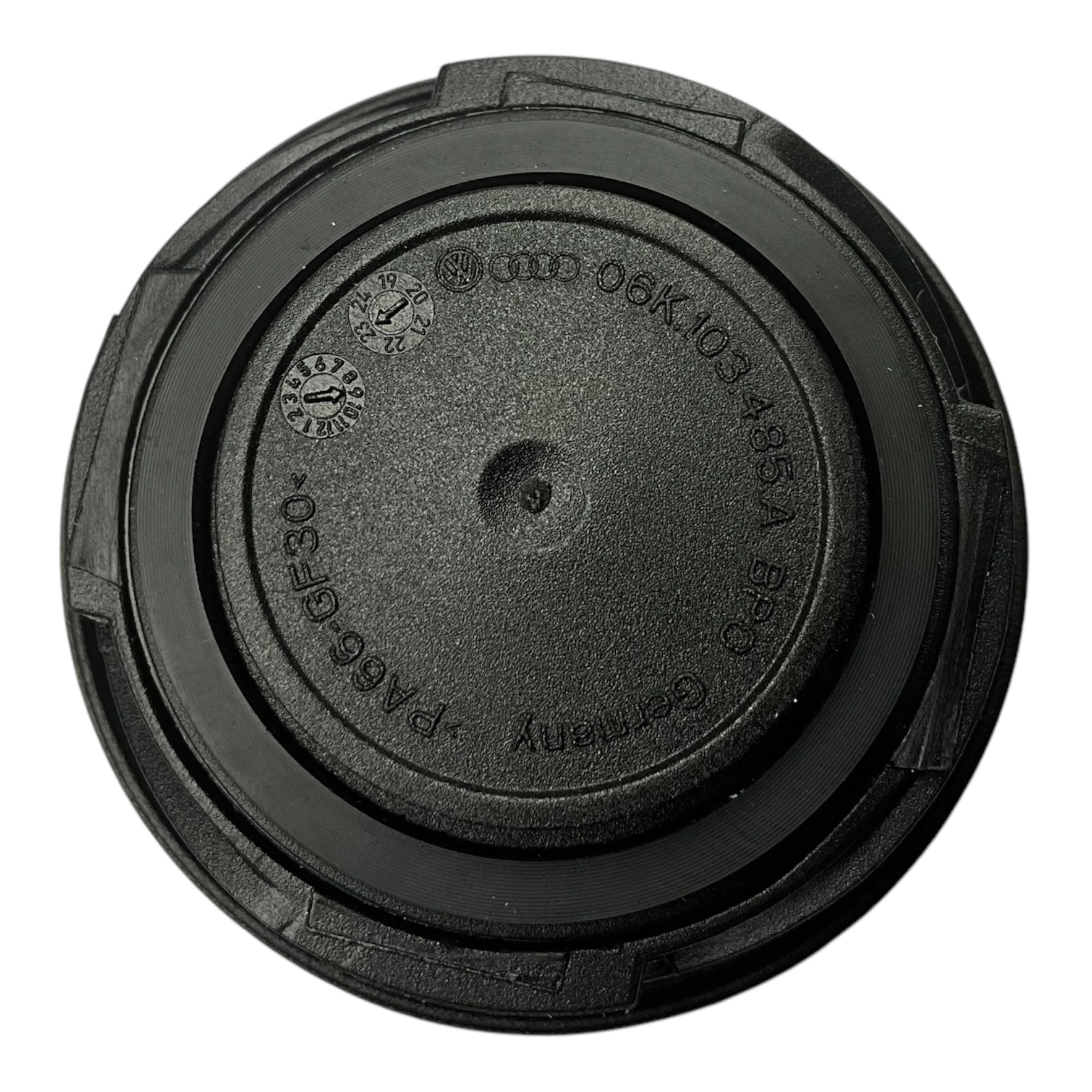 Pièces d'origine Audi Bouchon d'huile Audi A1 A3 A4 A5 A6 A7 Q3 Q5 Q7 // CC, Golf 6 Golf 7 Tiguan (inscription "Castrol") 06K103485A