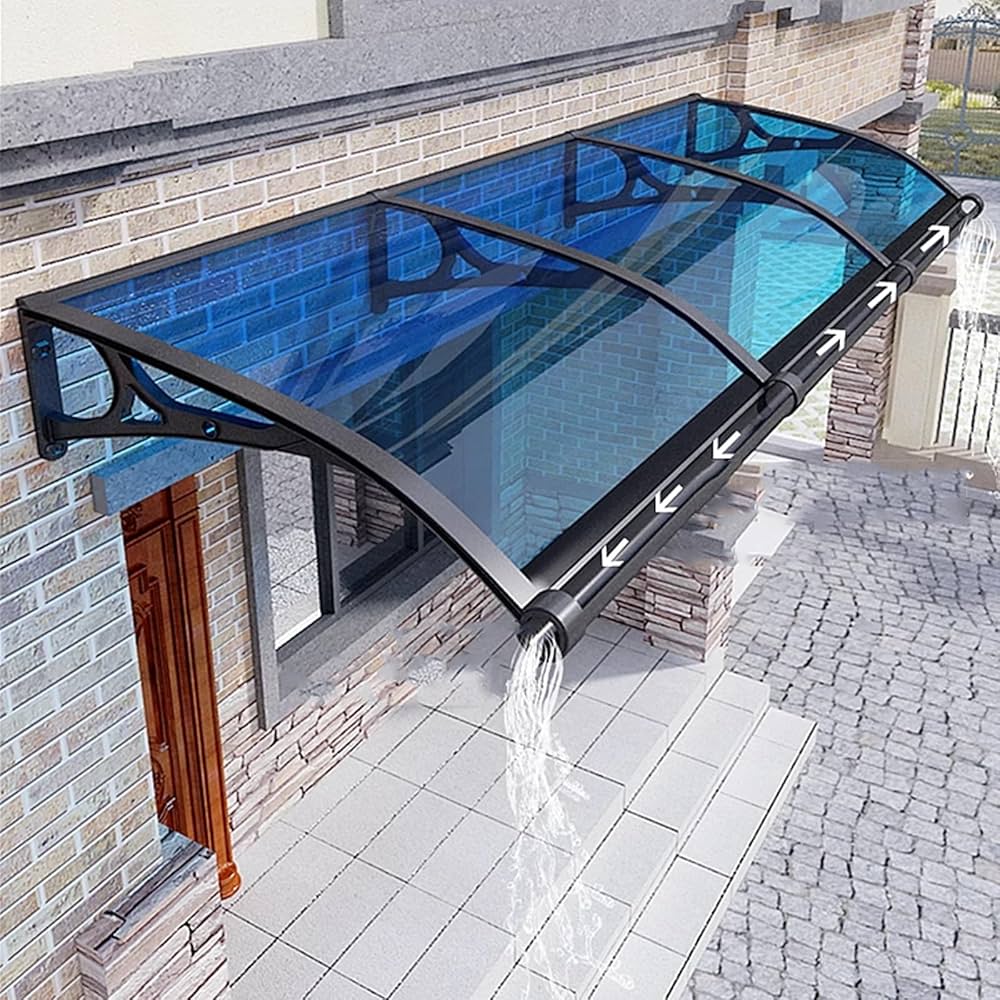 Amazon.co.jp: ひさし 屋根 後付け ひさし 雨よけ テラス屋根 DIY 