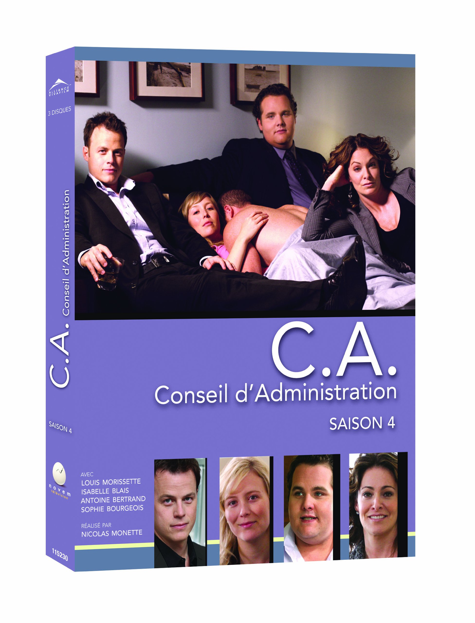 C.A. Conseil d'Administration: Saison 4 [DVD]