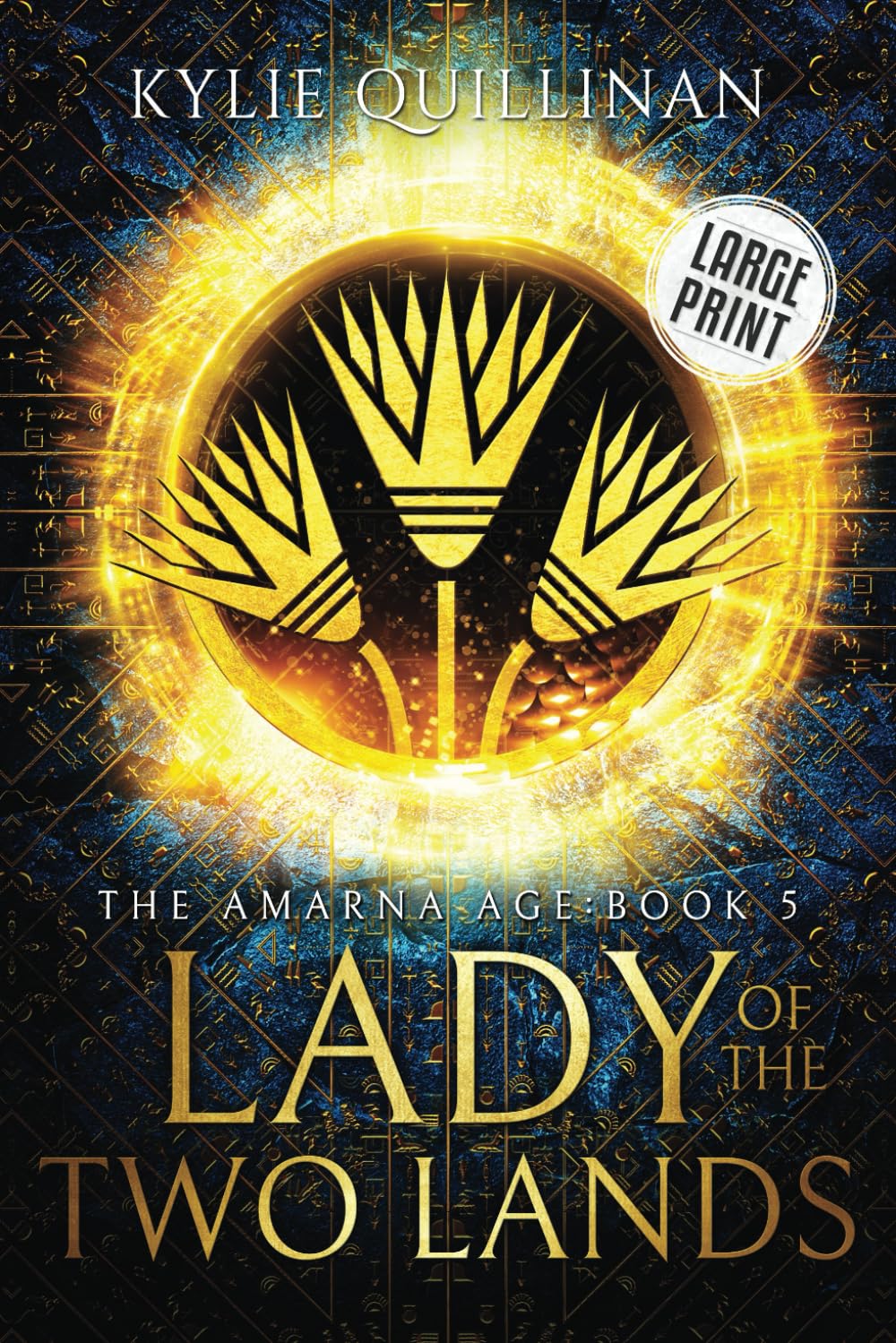 Buy Lady of the Two Lands (Large Print Version): 5 (The Amarna Age) — BookShops.in