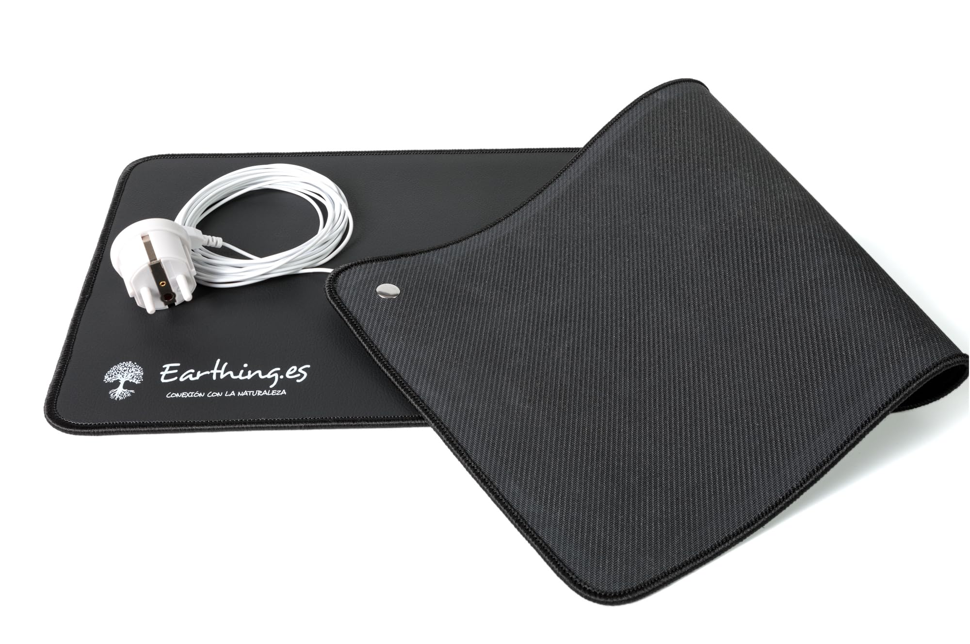 Lot de 2 tapis de mise à la terre universels pour ordinateur portable, lit, sofa (68 x 25 cm) - Earthing/Grounding Mat pour Santé et Bien-être