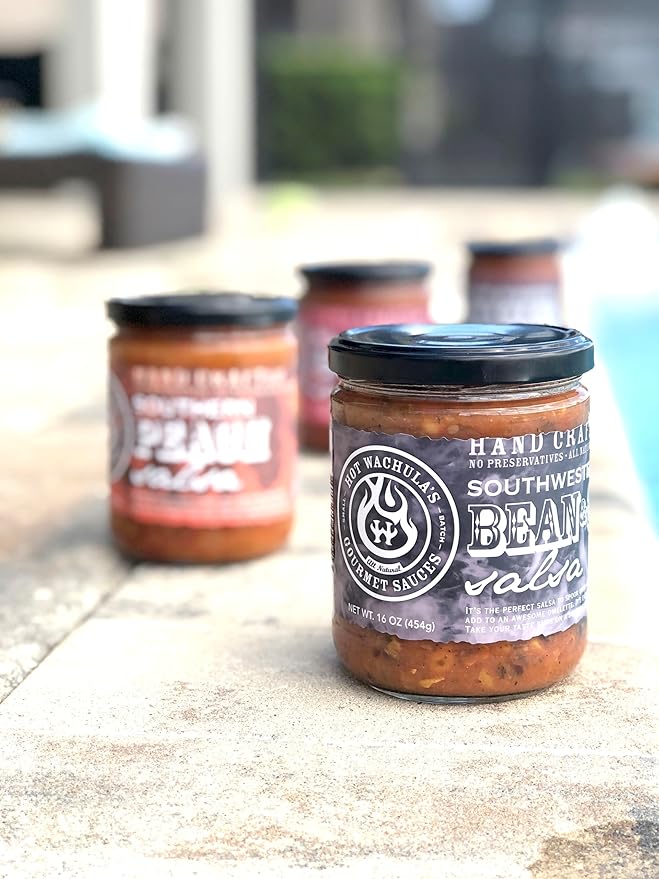 Salsa Hot Wachula's Southwest Black Bean & Corn, Medium, 16 oz miniatura 8