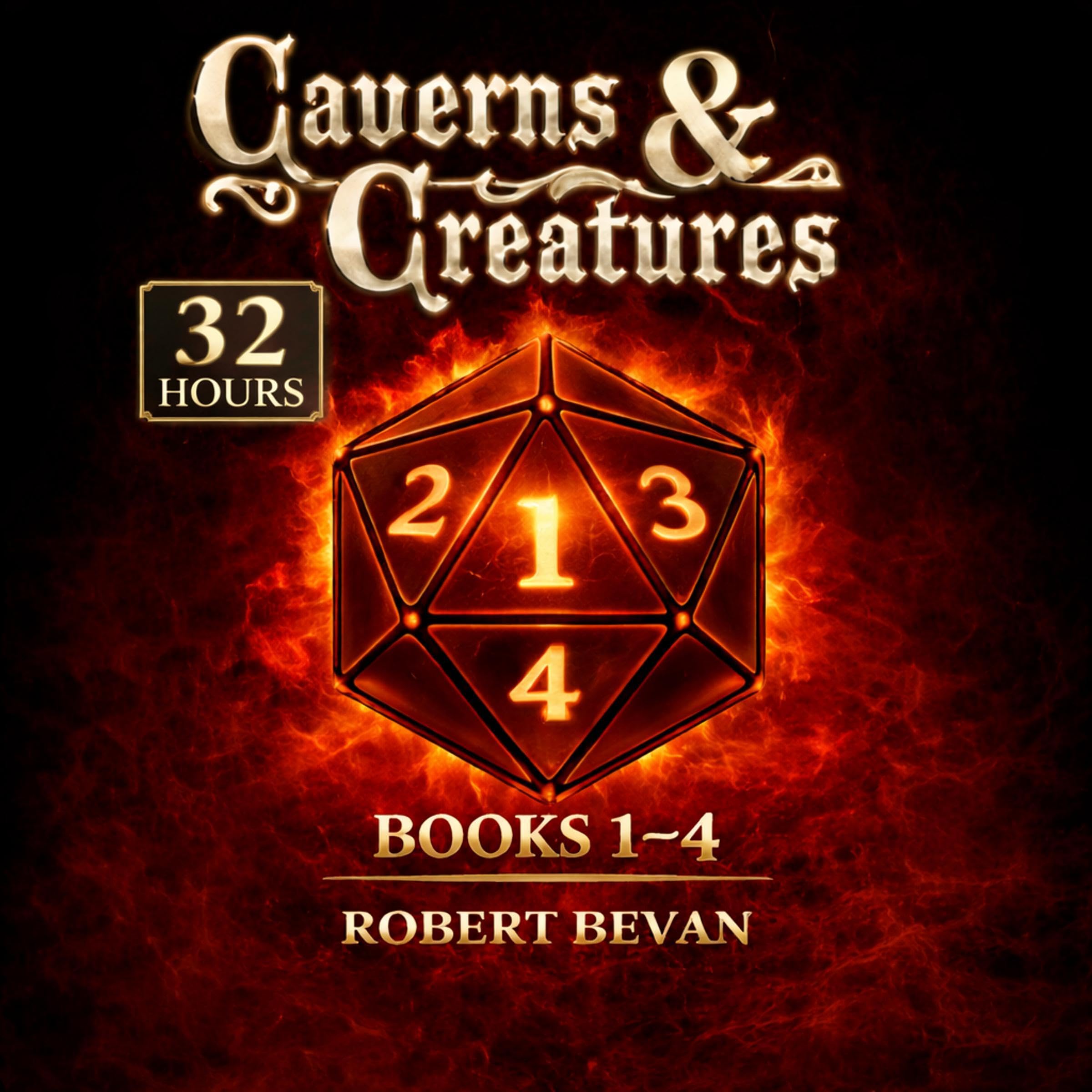 Cover art for Caverns and Creatures: Volume I (Books 1-4)