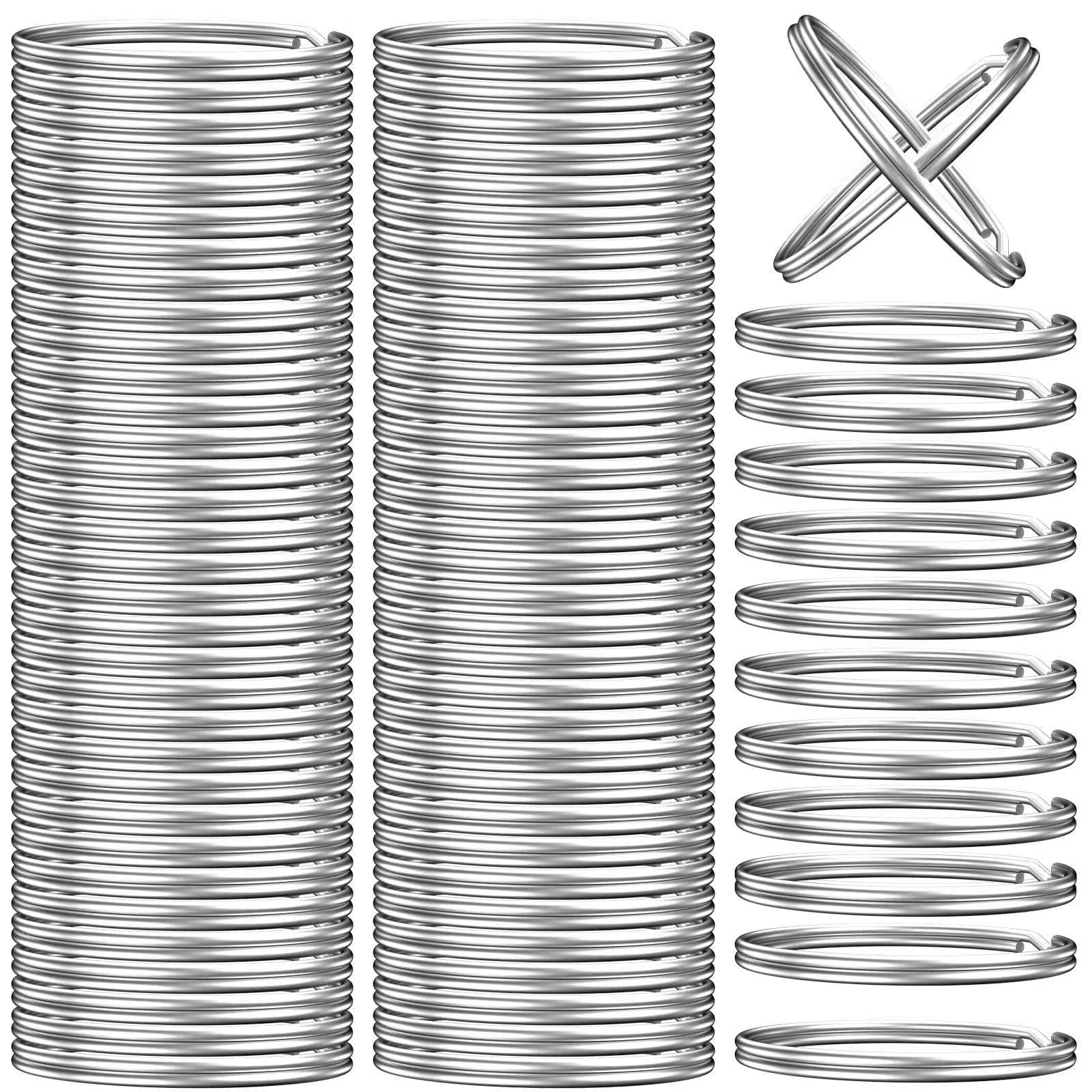 Sponsored Ad – TERRIFI Split Ring, Small Key Rings Bulk Split Keychain Rings DIY Craft Metal Keychain Connector Accessories 200 Pcs