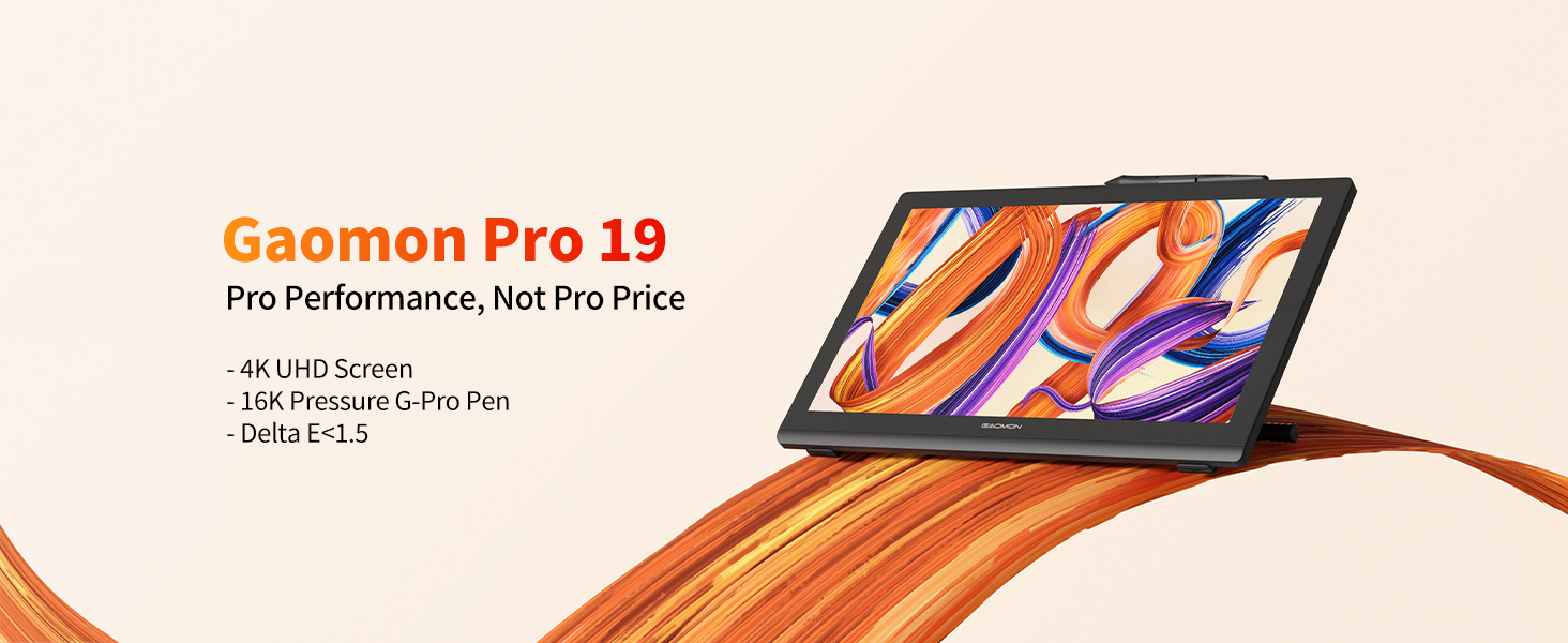 Amazon.com: GAOMON Pro 19 Drawing Tablet with Screen, 18.4