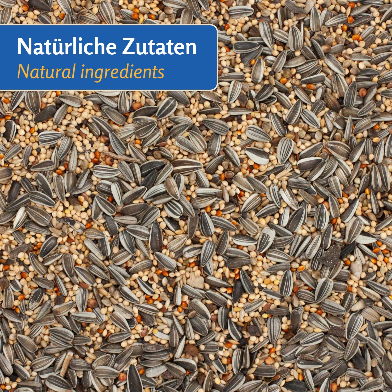 Leimüller Wildvogelfutter 25kg Premium ohne Weizen Wildvögel Gartenvögel | Mit Sonnenblumenkerne, staubfrei, ohne Zusatzstoffe, für Wildvögel, Ganzjahresfutter