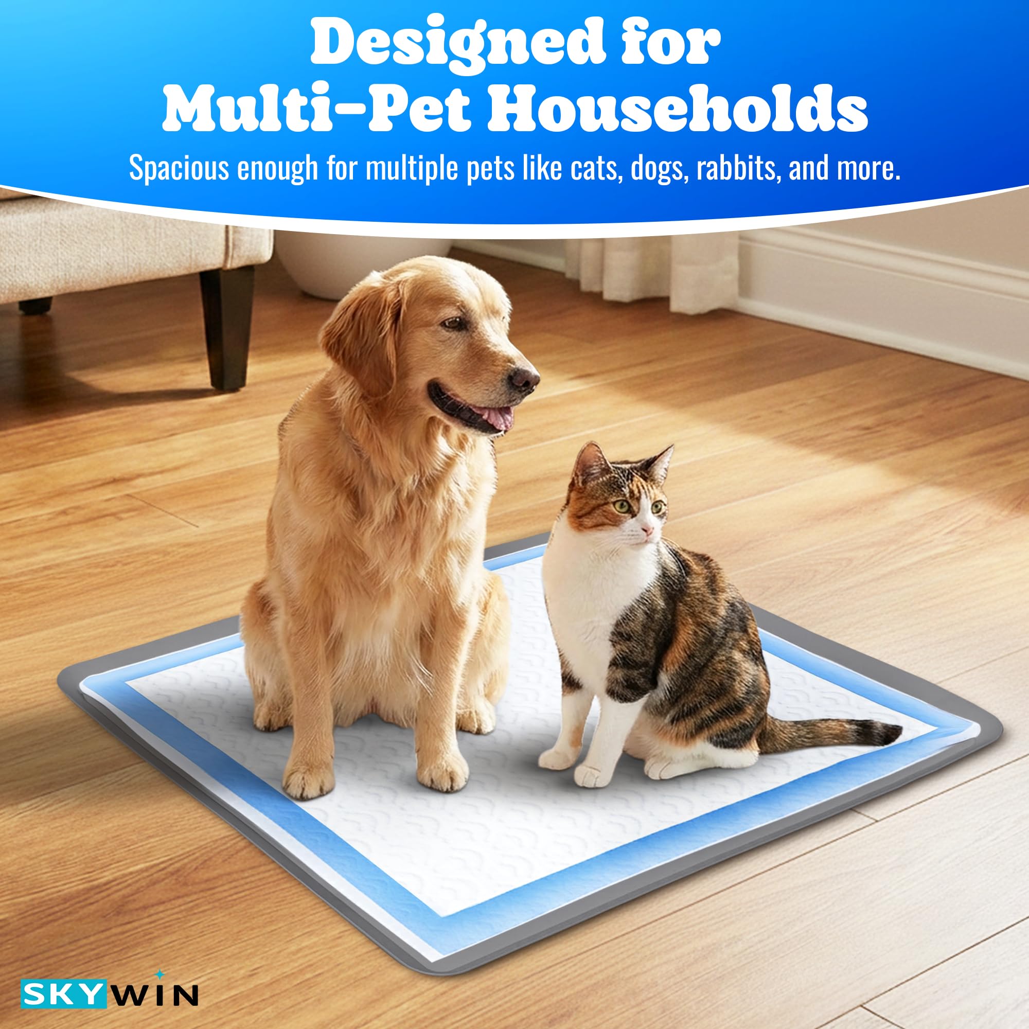 Potty Training Pad Holder Layout