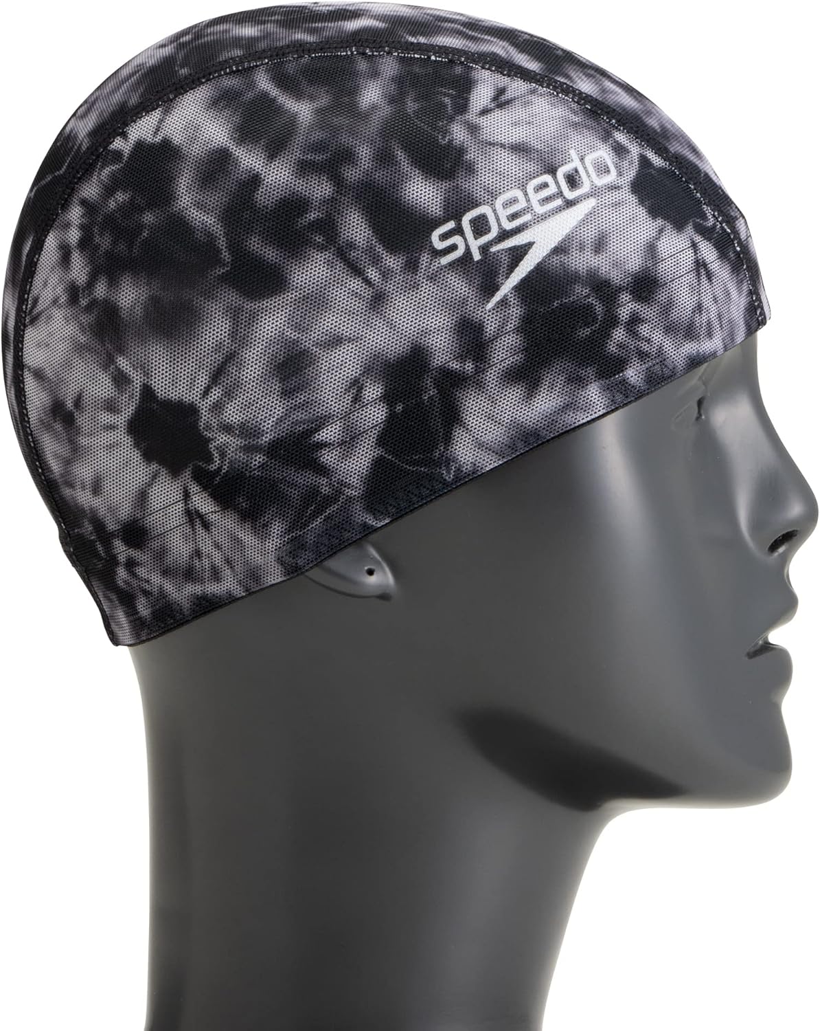 Amazon Speedo(スピード) スイムキャップ Tiedye Mesh Cap タイダイメッシュキャップ SE12305 ブラック