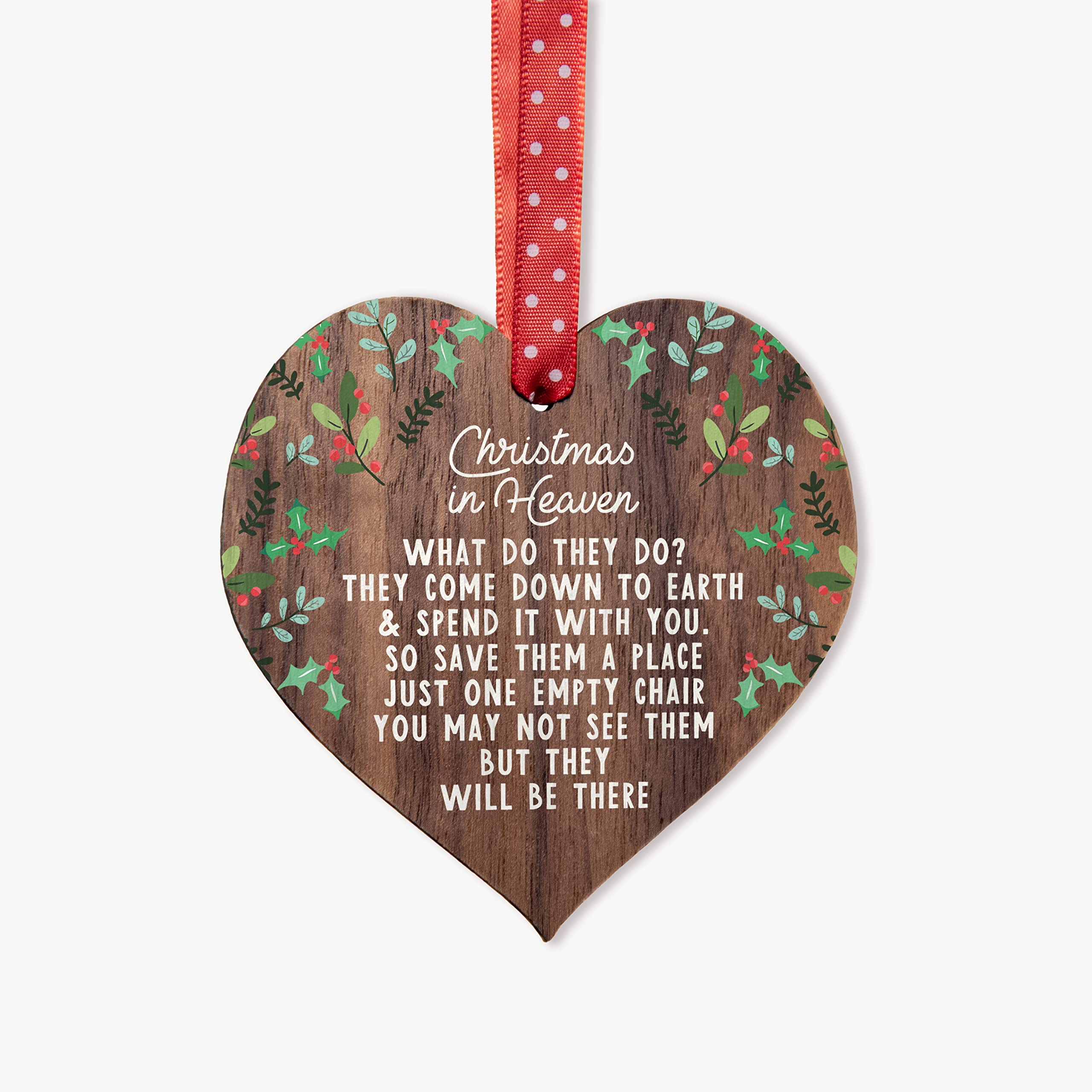 Memorial Christmas Ornaments | Christmas in Heaven what do they do | decoration bauble in memory