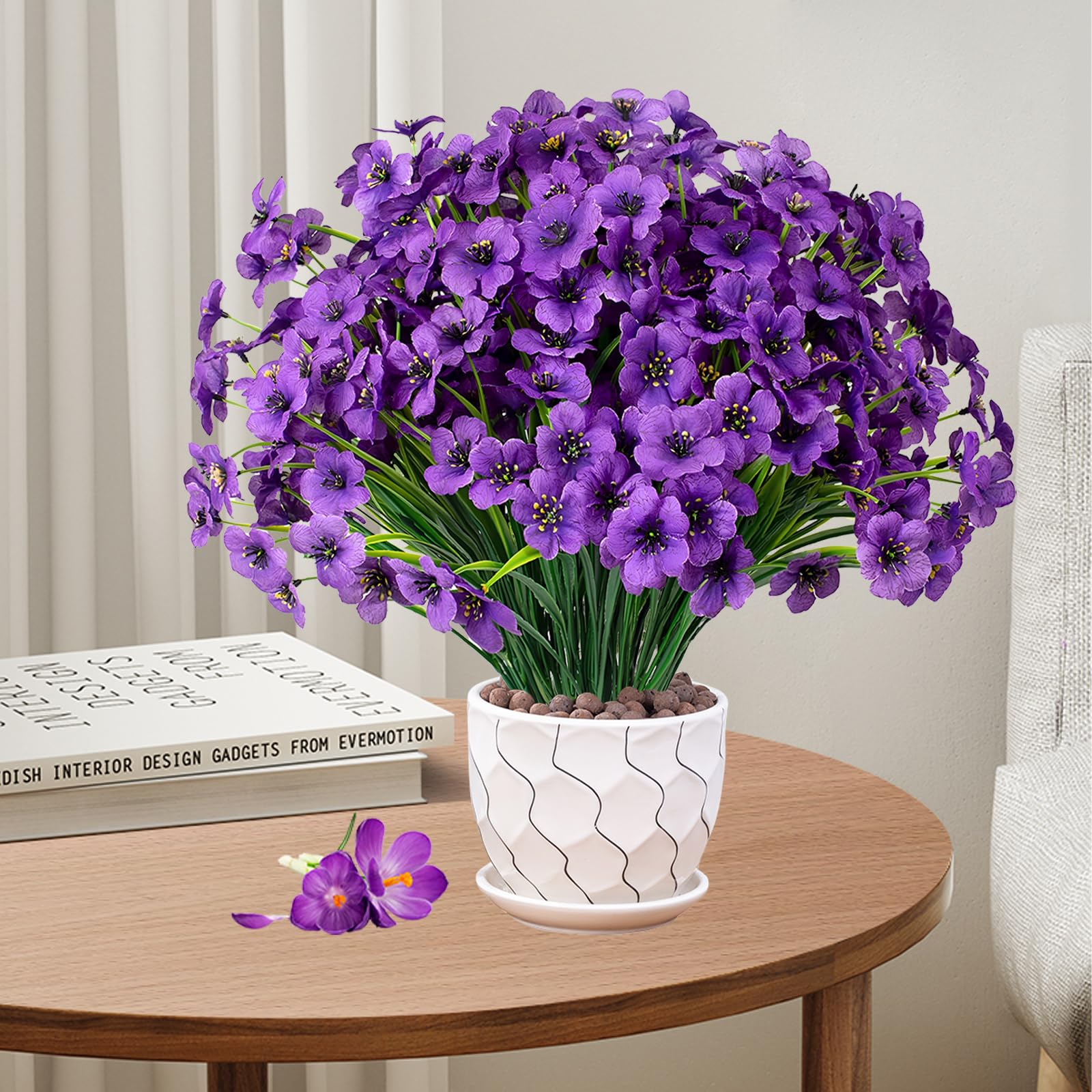 Amajoy 4 trossen kunstzonnebloem boeket, nep zijde zonnebloem bloemen, realistische zijden zonnebloemen voor thuis, hotel, doe-het-zelf ambachtelijke bruiloft feest decoratie binnen en buiten decor