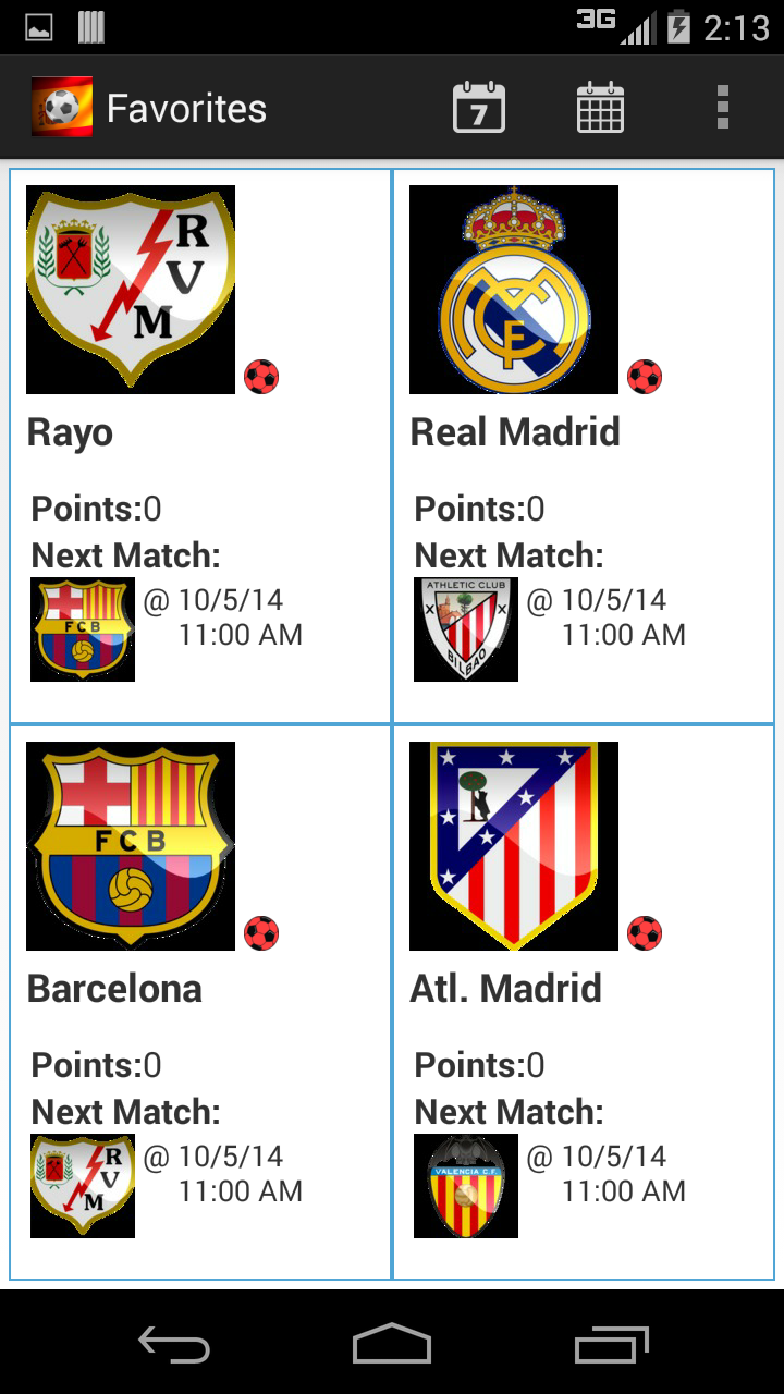2014 La Liga FootballAmazon.deAppstore for Android