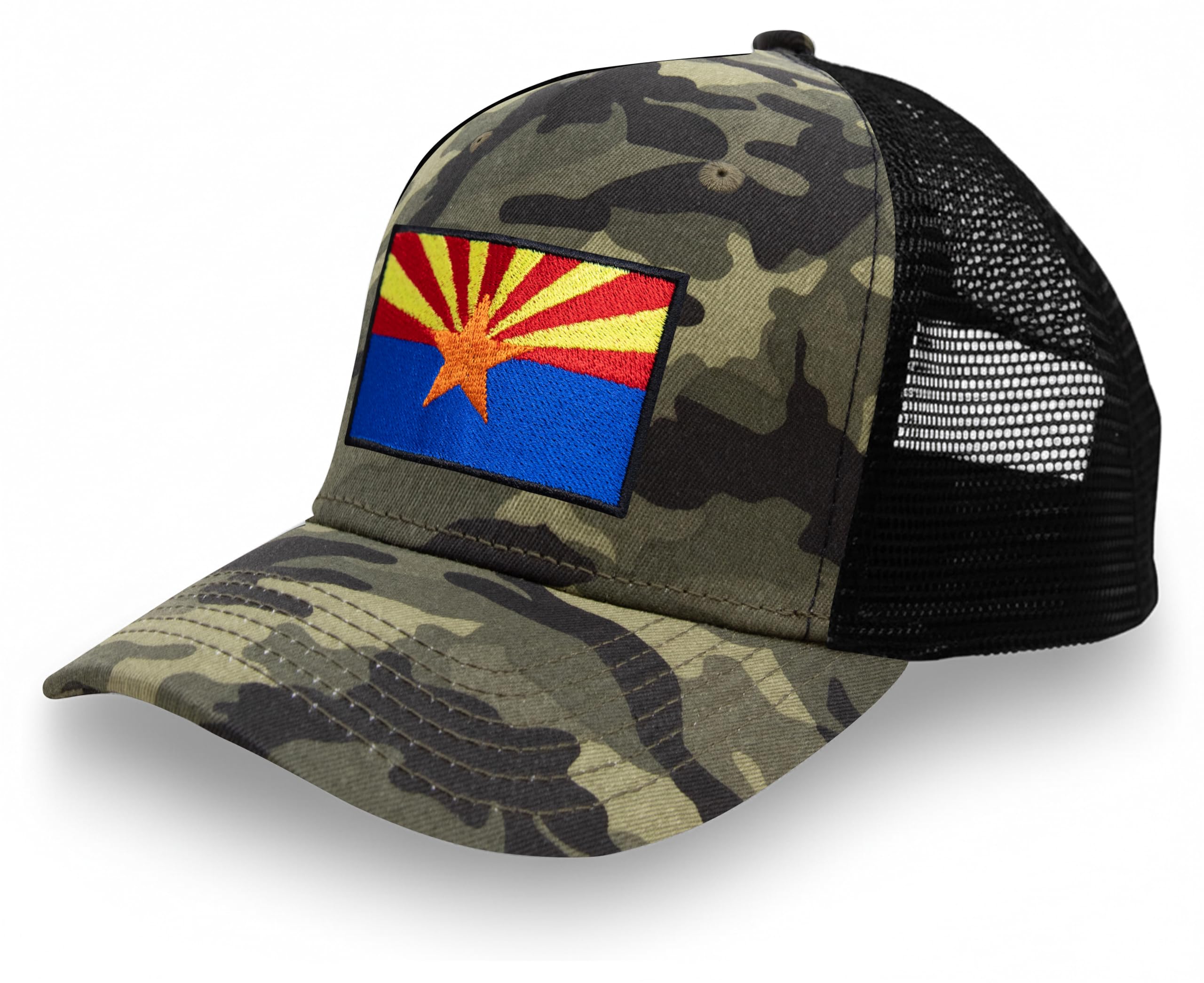 International Tie State Hat for Men and Women, Adjustable Snapback Trucker Baseball Cap with Embroidered Patch