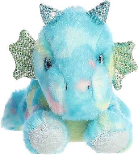 Miniatura 2 de Aurora Plush - Peluche de unicornio Blueberry Ripple Unicorn Bright Fancies - Animal de peluche (7.0 pulgadas)