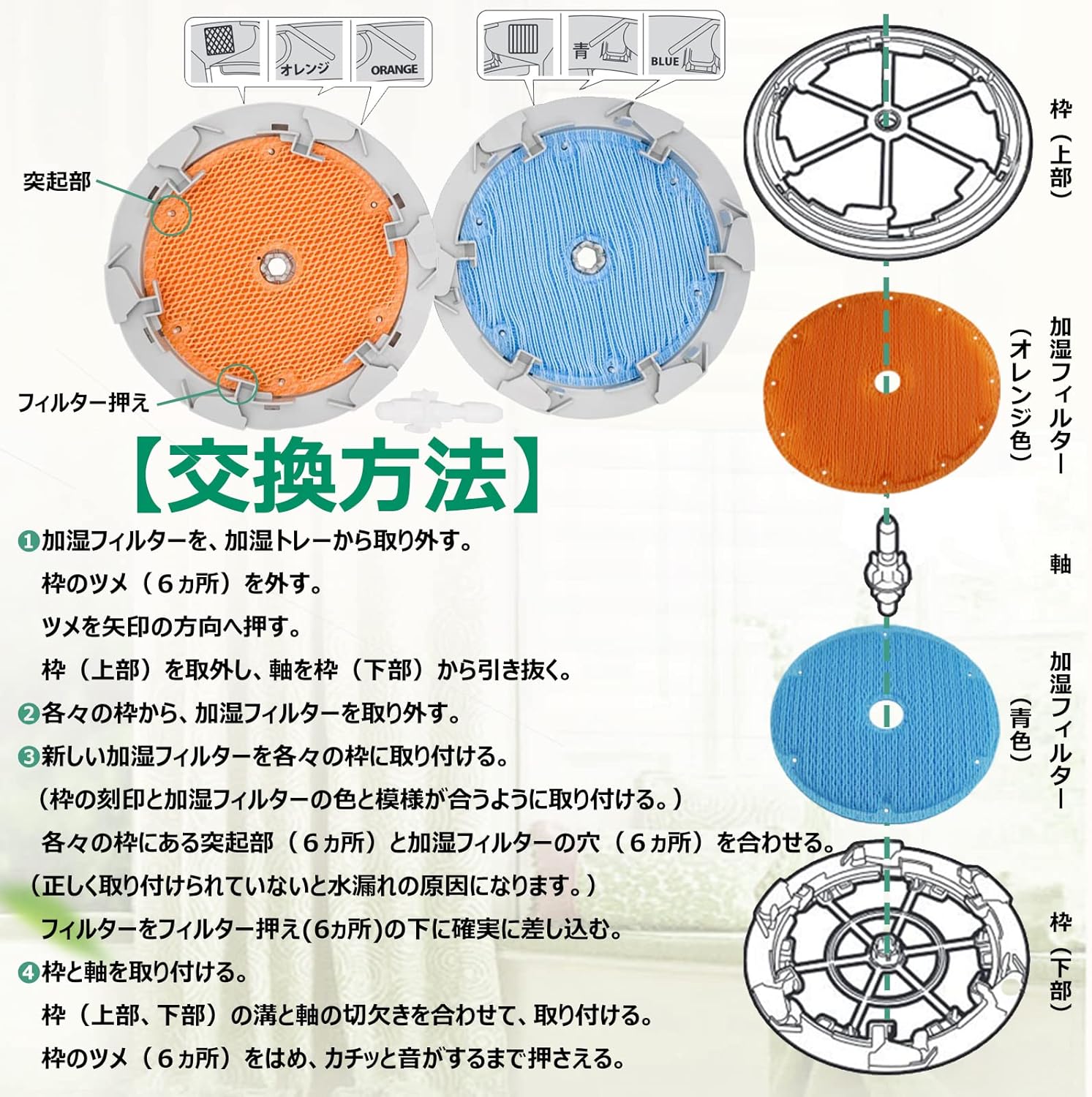 Amazon | KNME080A4(99A0525) 加湿フィルター 加湿空気清浄機 MCK40W ...