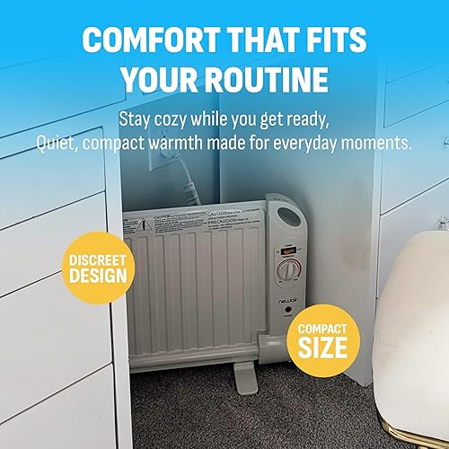 Miniatura 7 de NewAir Portable Space Heater for Indoor Use | Ideal Heater for Bedroom, Office or Under Desk | Electric, Energy Efficient and Noiseless