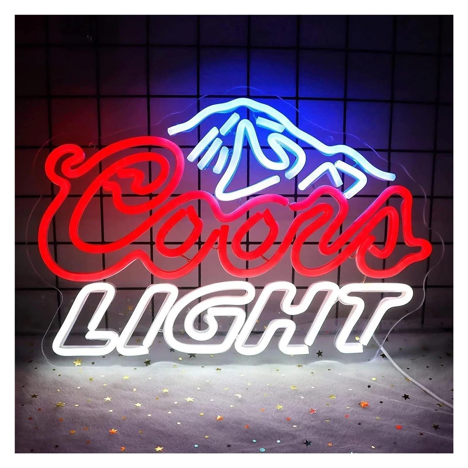 neon light sign "Coor Light" for neon Sign for usb Powered Dimmable Colorful Back For Home Wall Birthday Party KTV Atmosphere Decor