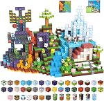 200 PCS Blocs magnétiques avec tableau magnétique, jouets de cubes de blocs de construction magnétiques pour enfants, cadeaux de jouets STEM pour garçons et filles de 3 ans et plus