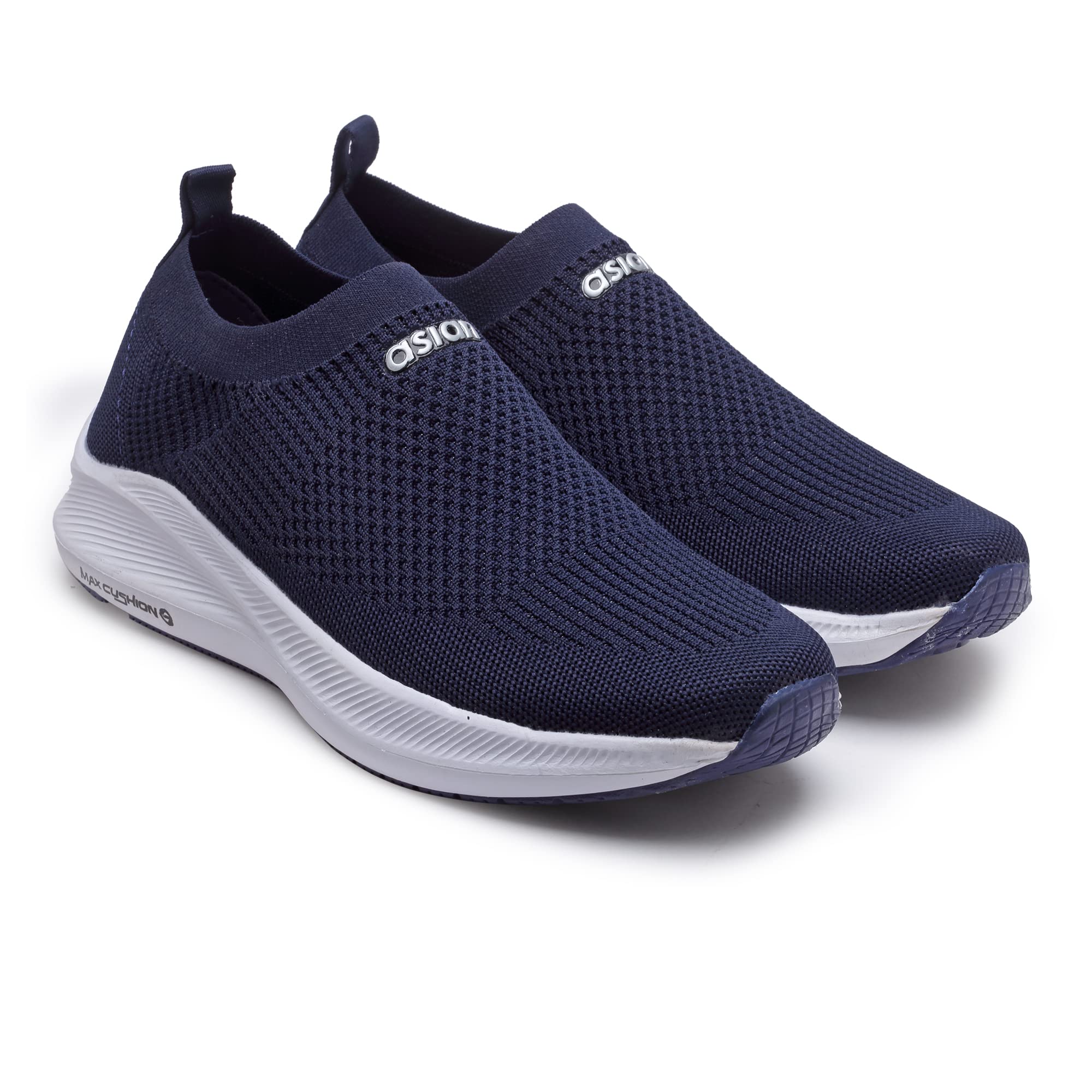ASIAN Mens PRO WIND-03 Sports Walking,Gym,Running Shoes with Max Cushion Technology Lightweight Phylon Sole with Memory Foam Insole Casual Slip-On Shoes for Mens & Boys Navy (B0BWR5RQCL) Amazon Price History, Amazon Price Tracker