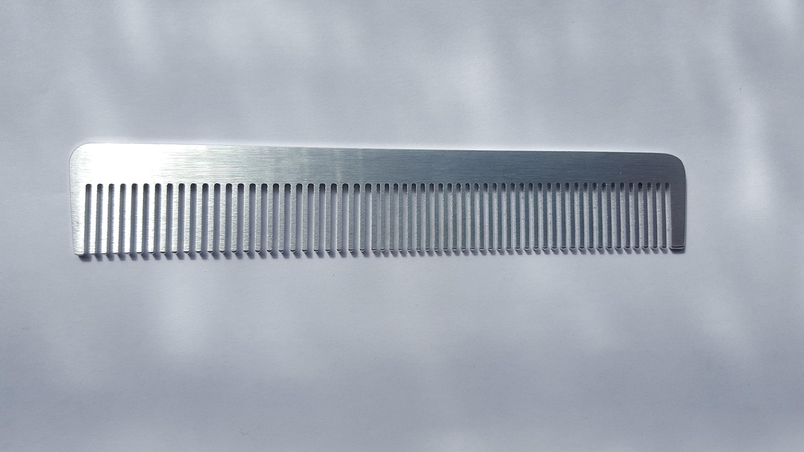 6" Aluminium Metal Hair Pocket Comb