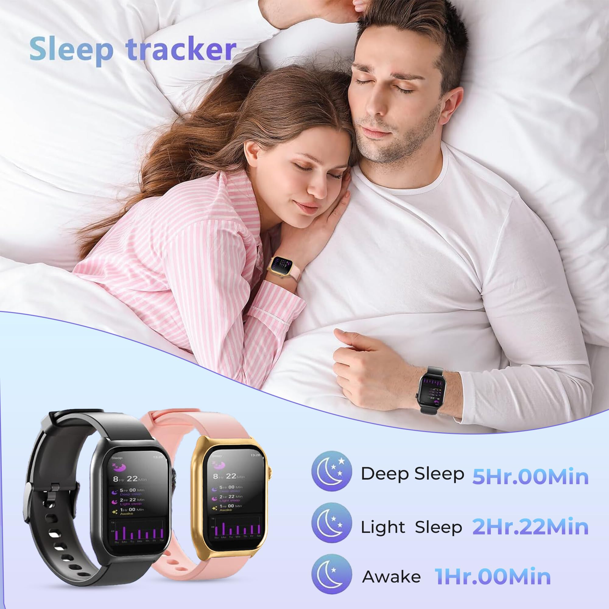 Smart Watch for Men Women- Answer/Make Calls - Image 4