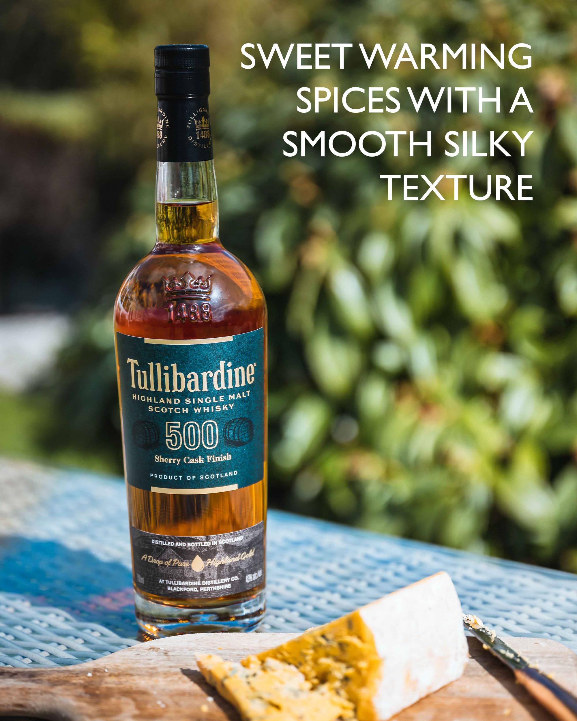 Tullibardine 500 Sherry Finish Highland Single Malt Scotch - 700 ml