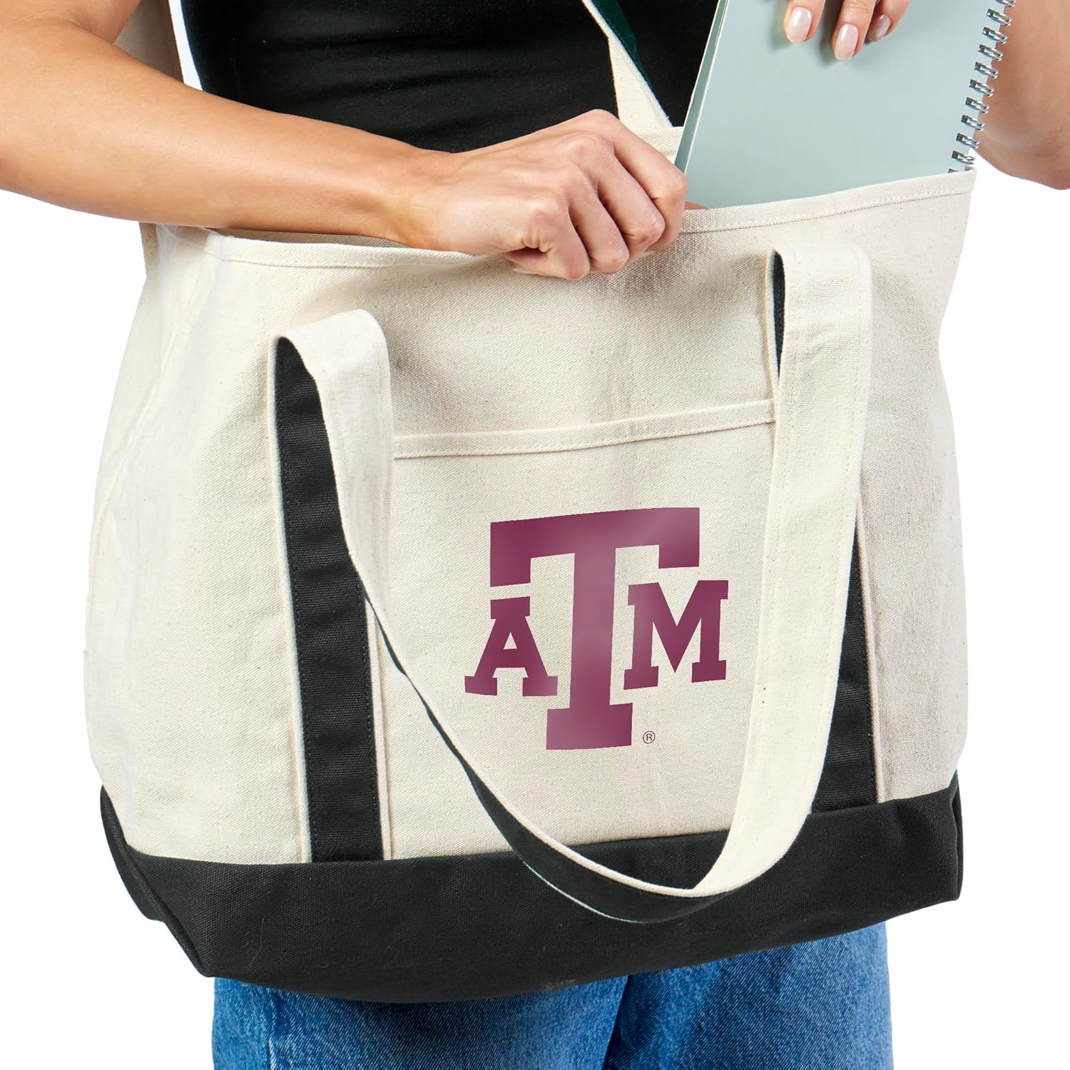 Northwest NCAA Unisex Canvas Tote Bag