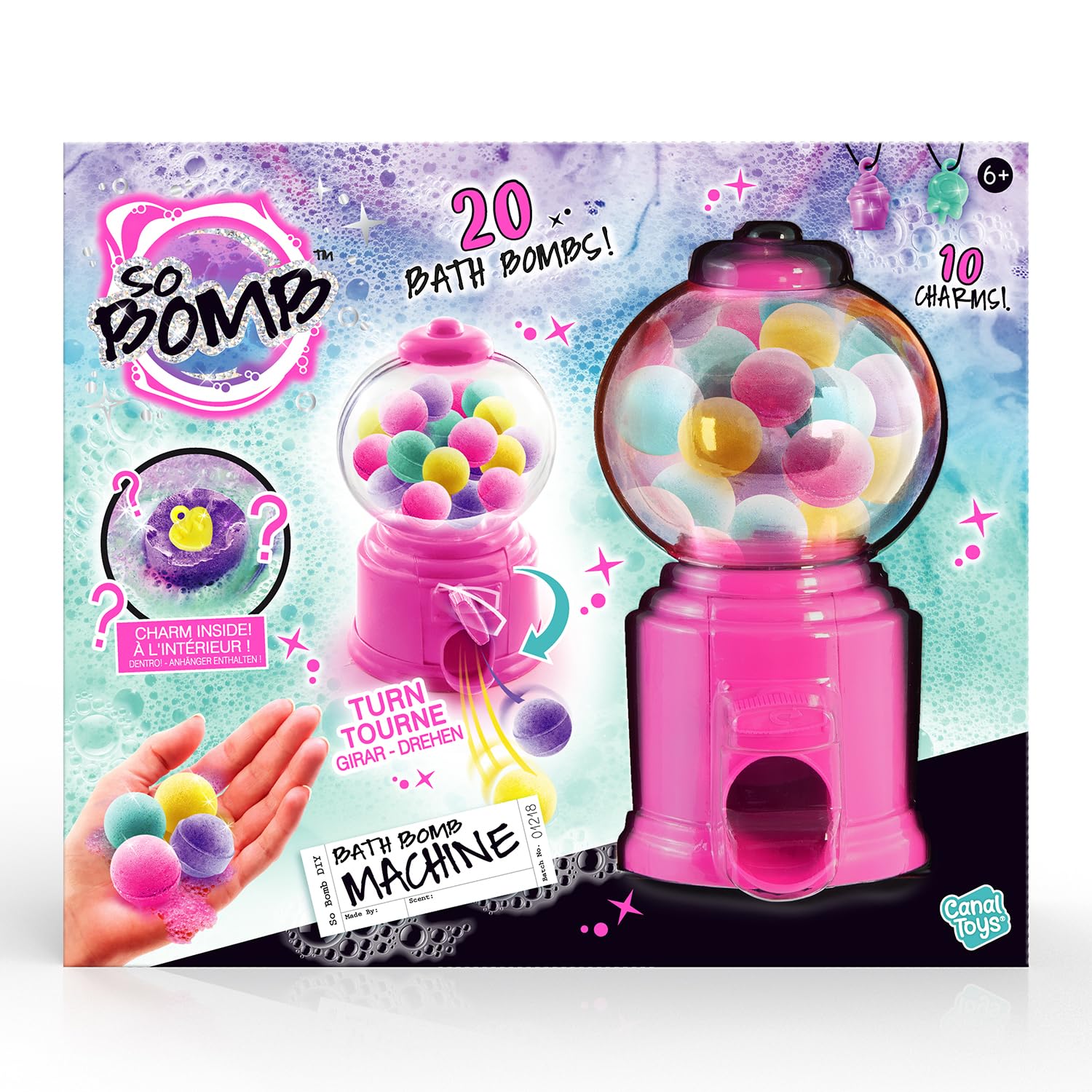 Canal Toys - Dozownik bombek do kąpieli vintage - BBD 045