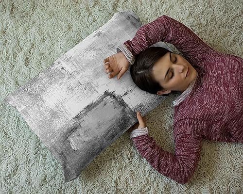 Miniatura 5 de Juego de 2 fundas de almohada decorativas de arte abstracto de 12 x 20 pulgadas, decoración lumbar del hogar, fundas decorativas para sofá,