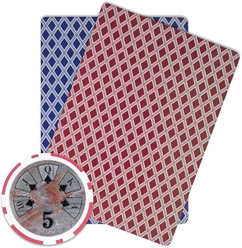 Miniatura 3 de Brybelly Ben Franklin Poker Chip - Compuesto de arcilla pesada de 0.49 oz, paquete de 50