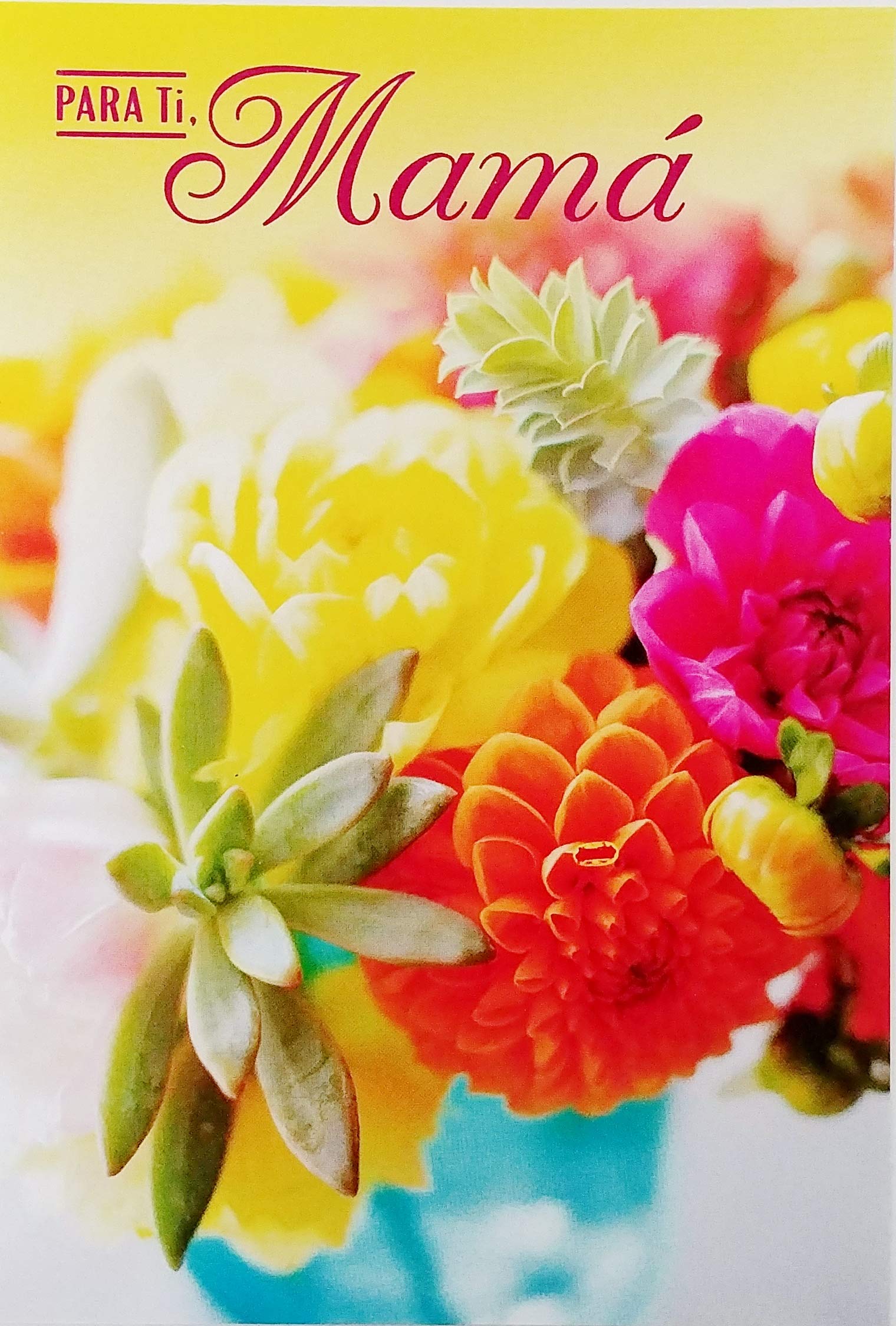 Buy Para Ti Mama Feliz Cumpleanos Happy Birthday To Mom In Spanish