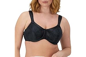 Women's Minimizing Satin Bra: Ultimate Lift and Seamless Shaping