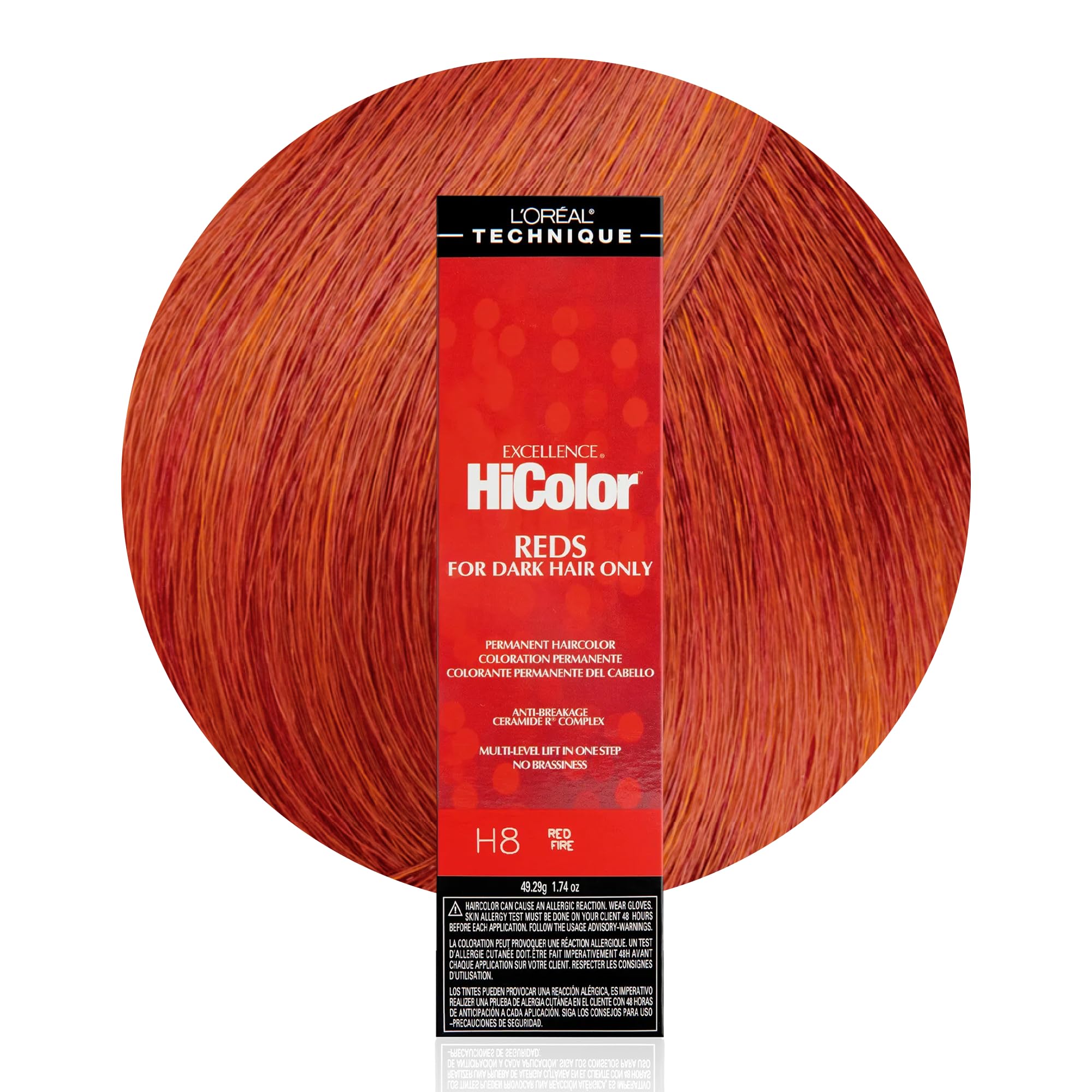 L'Oreal Excellence HiColor Red Fire 1.74 oz. Tube