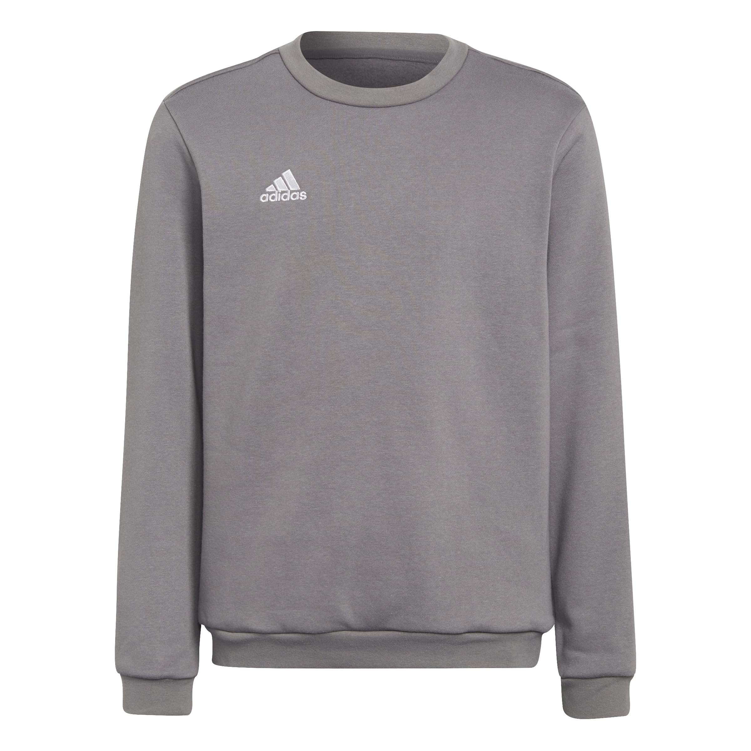 adidas Unisex Kids Entrada 22 Sweat Top, Team Grey Four, 11-12 Years