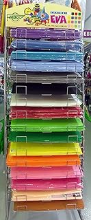 Faibo 655-05 - Pack de 10 láminas de goma Eva, 40 x 60 cm, color amarillo
