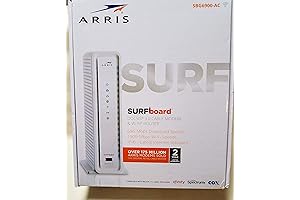 ARRIS SURFboard SBG6900AC Docsis 3.0 16x4 Cable Modem and Wi-Fi AC1900 Router