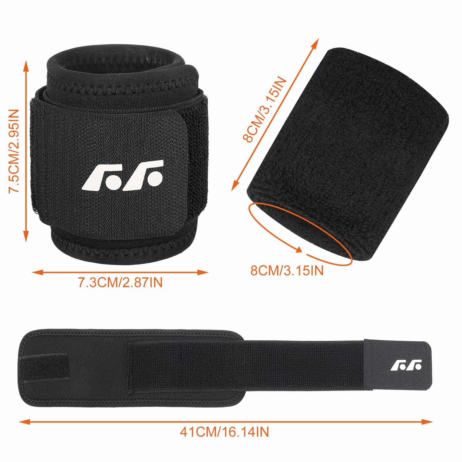 Dragonnes De Téléphone Lot De 3 - Sangles Réglables Avec Attaches, Pour Homme Et Femme, Noir