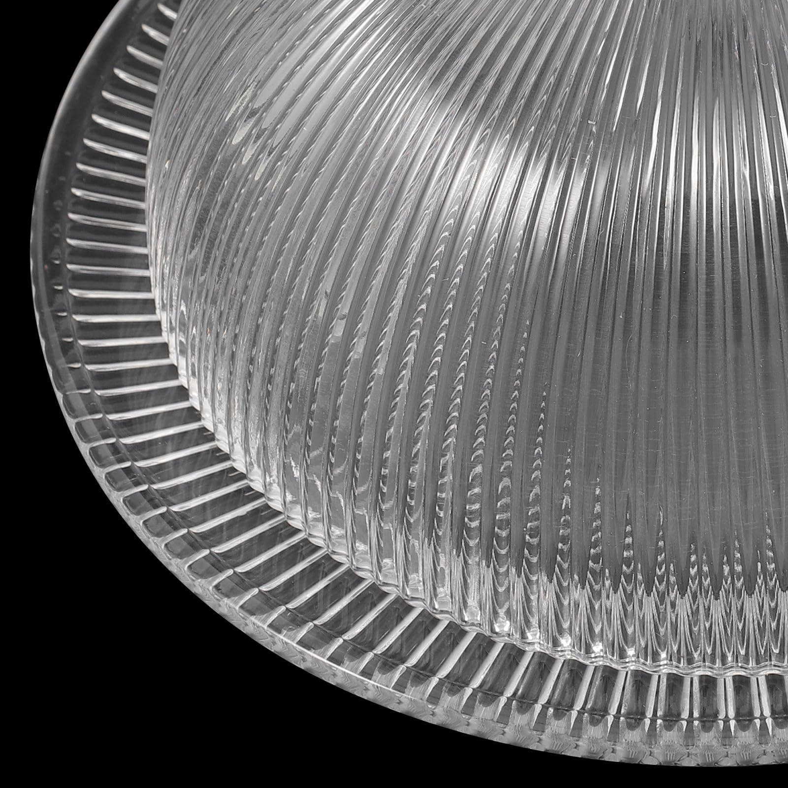Cúpula de Pastel de Vidrio Transparente Plato para Exhibición y Conservación de Postres, Diseño Innovador y Práctico para Mantener Frescura de Dulces