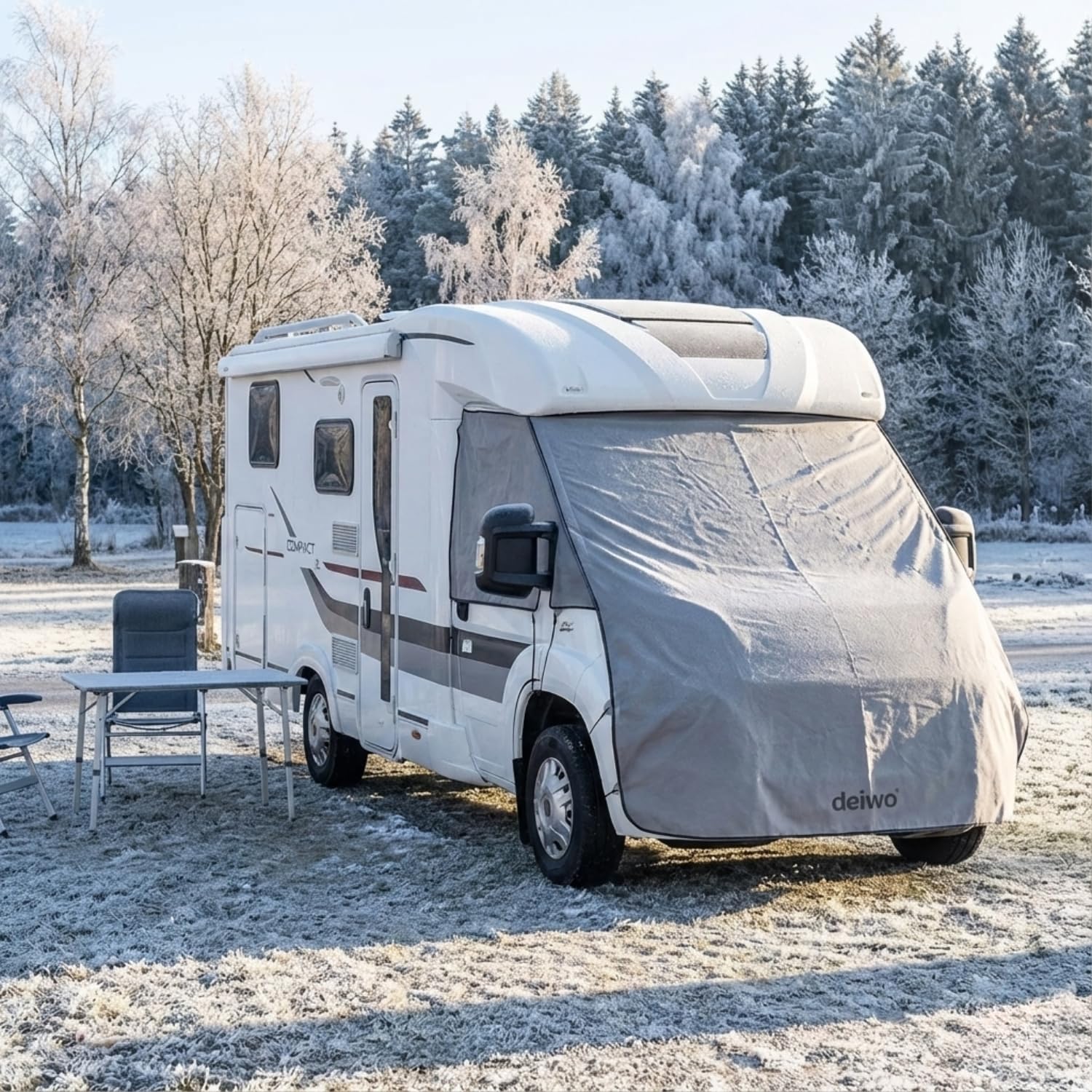 Bâche de protection à utiliser avec Fiat Ducato type X250 et type X290 à partir de 2006, tapis thermique