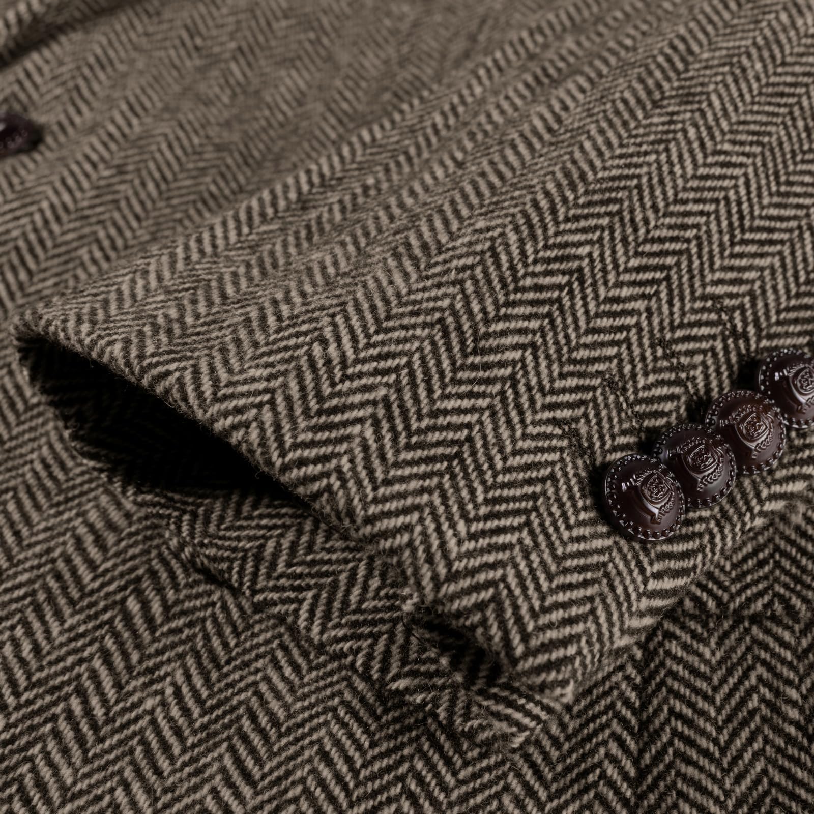PJ PAUL JONES Sakko - Blazer da uomo vintage misto lana, vestibilità regolare