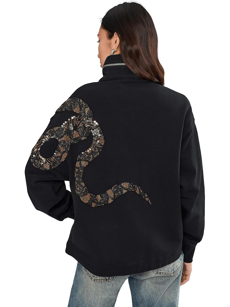 Black AllSaints Ouros Clarie Jacket