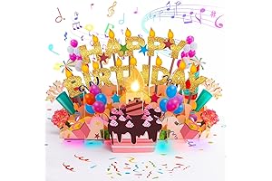 Enchanting Birthday Delight: Lights, Melodies, and Candlelight Magic