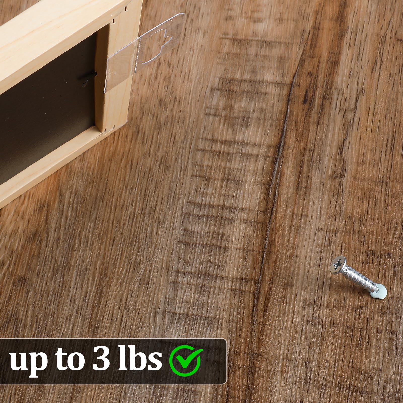 Ganci Autoadesivi Per Quadri - 20 Pezzi Trasparenti Con Foro, Per Appendere Poster, Foto E Dipinti Su Cartone - Foto 6