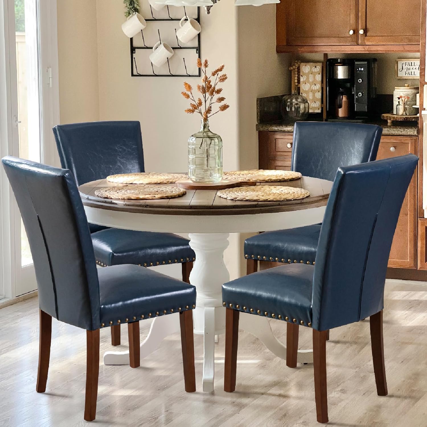 Dining Chairs COLAMY Windsor Dining Chairs Set Of Spindle