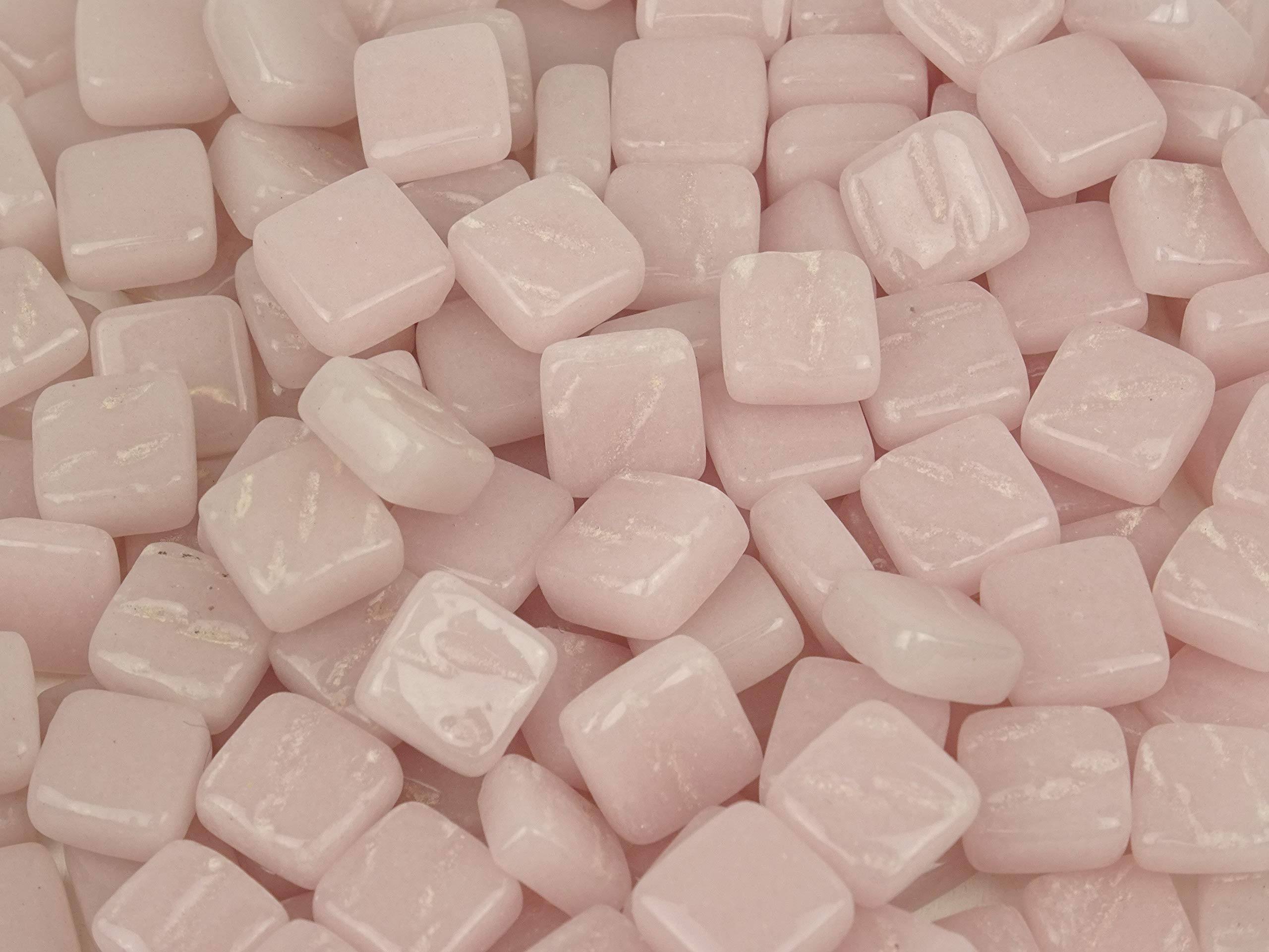 Mosaic Heaven Pink Ottoman Glass Micro Mosaic Tiles Pale 100 Pack