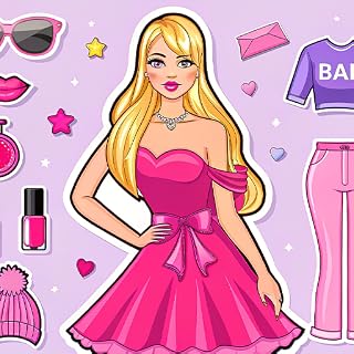 Creative Paper Doll Fashion Story